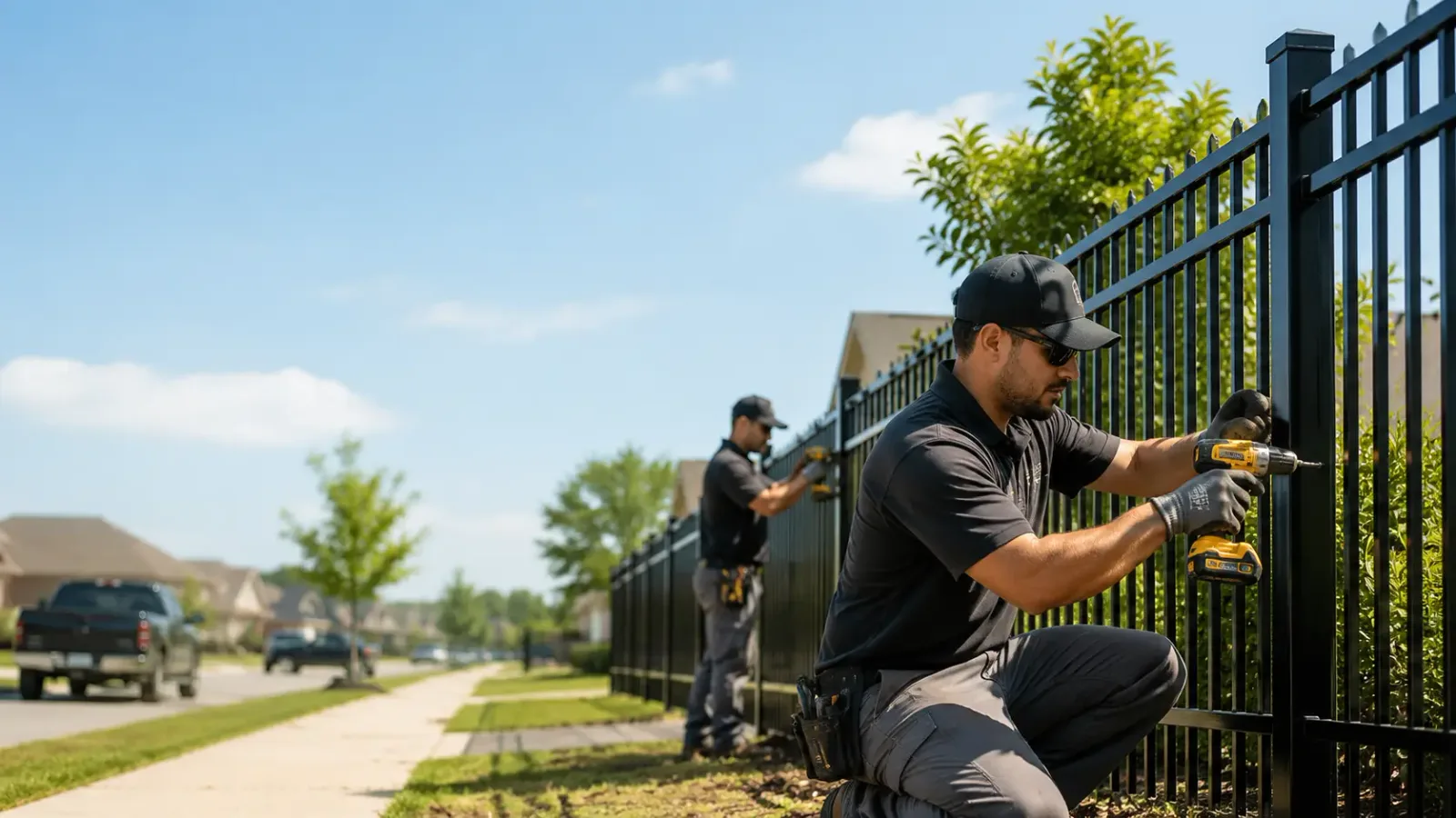 Metal Fence Installation in Herron, MI